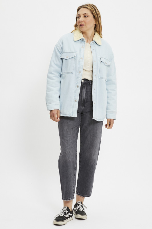Veste-chemise Lola en jean light indigo levi's