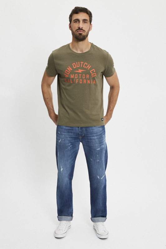 Tee shirt stretch Aki  regular kaki