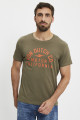 Tee shirt stretch Aki  regular kaki