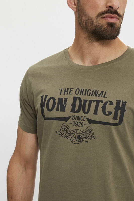 T-shirt Origin regular kaki Von Dutch