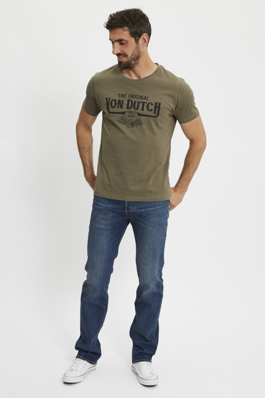 T-shirt Origin regular kaki homme von dutch
