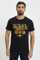 T-shirt regular Biker noir