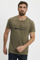 T-shirt regular College kaki