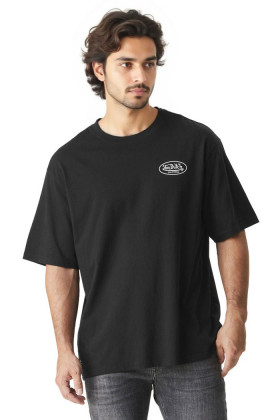 T-shirt Wild noir coupe relaxed homme