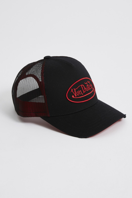 casquette Neo red noire