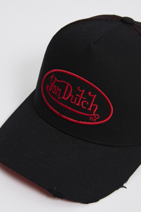 casquette Neo red noire von dutch