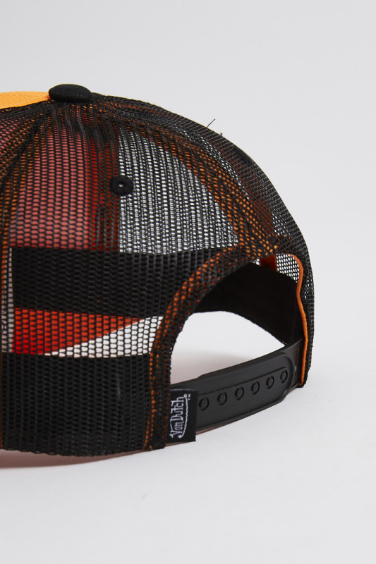 Casquette baseball  fluo orange homme