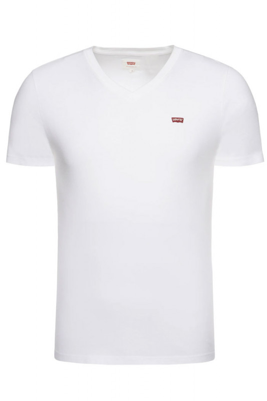 T-shirt Original col V blanc Levi's