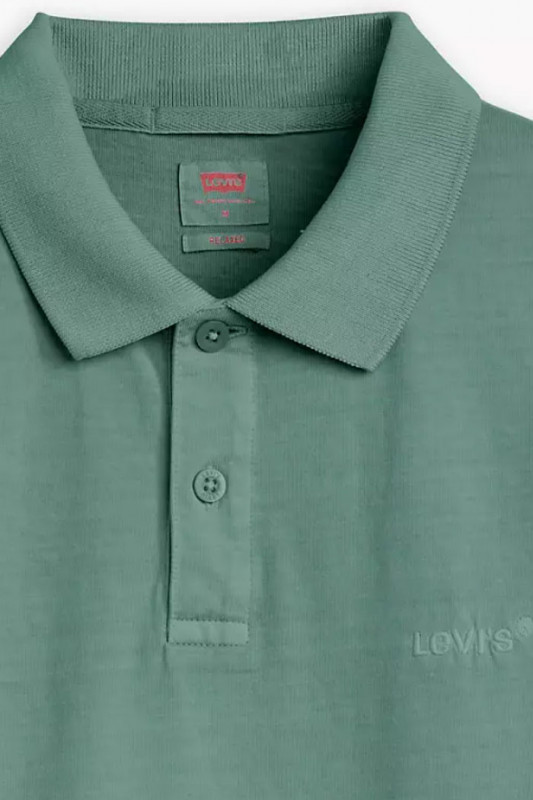 Polo piqué Authentic vert levi's
