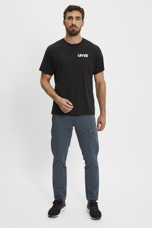 T-shirt noir coupe décontractée levi's