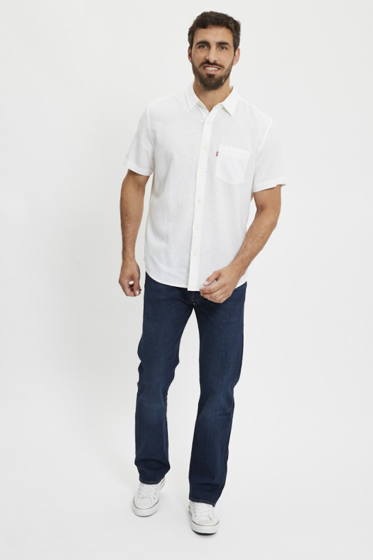  Chemise sunset blanche manches courtes levi's