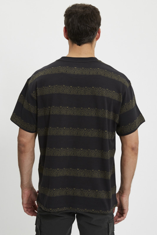 T-shirt Red Tab vintage noir