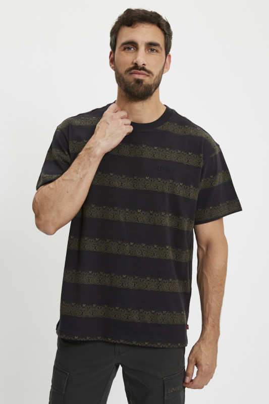 T-shirt Red Tab vintage noir homme