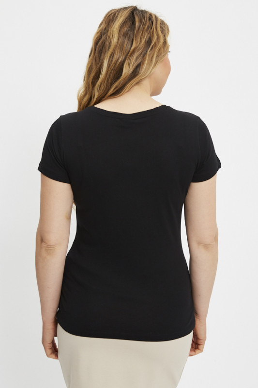 T-shirt Paris Love noir