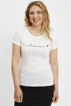 T-shirt Paris Love blanc