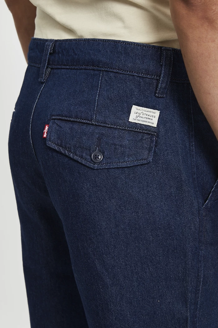 Pantalon chno slm ft serge - Homme | MANGO France métropoltane
