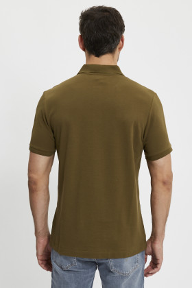 Polo Oluv slim kaki