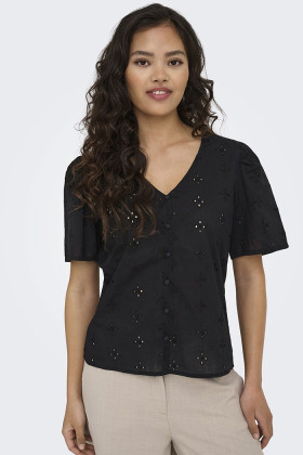 Top Millie noir femme