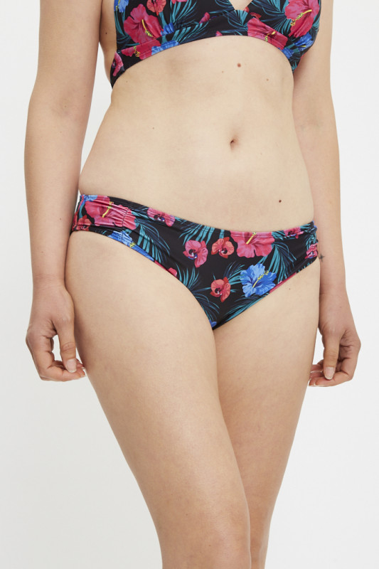 Bas de bikini Aimée Hibiscus tropical