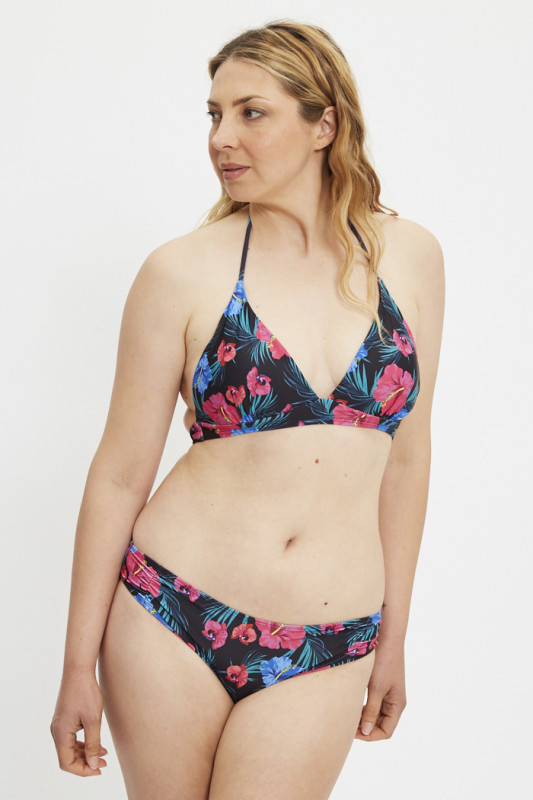 Haut de bikini Aimée hisbiscus tropical femme Only