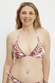 Haut de bikini Tricia ginger spice palm