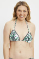 Haut de bikini Tricia deep forest palm