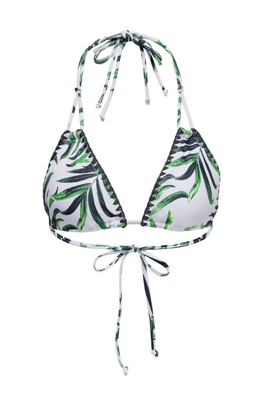 Haut de bikini Tricia deep forest palm