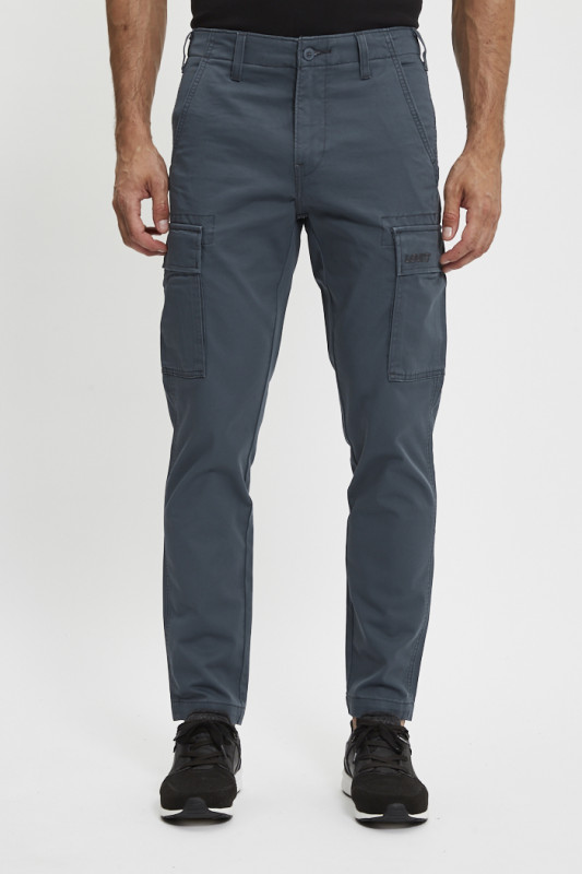 Pantalon XX cargo slim gris vert