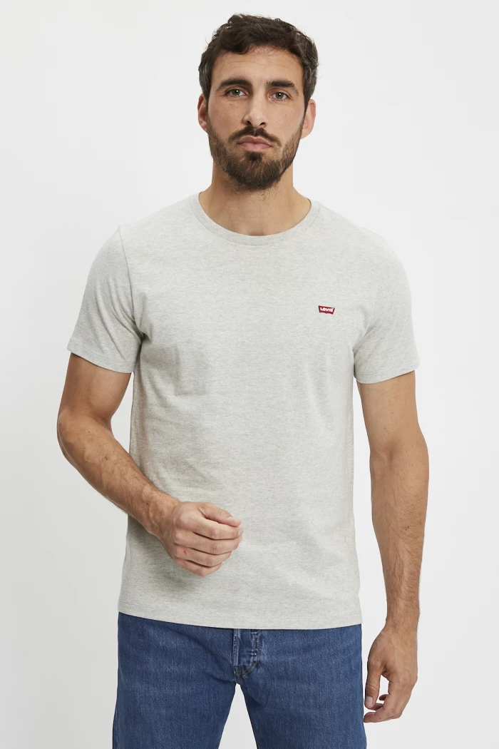 T-shirt Homme Levi's Gris Taille S - Coton - Occasion