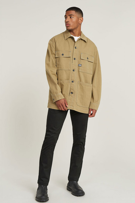 Pantalon slim chino noir g-star 