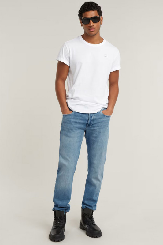 Jeans 3301 straight bleu indigo homme G-Star