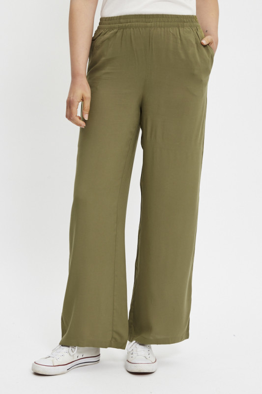 Pantalon large Staro kaki