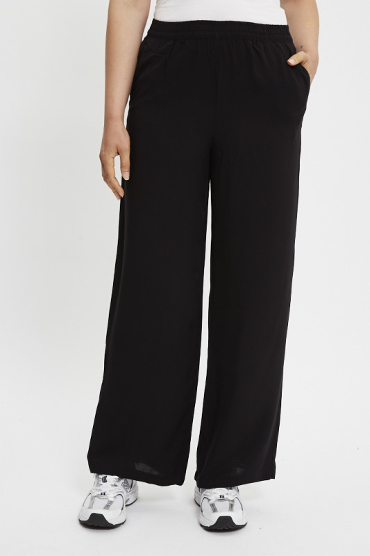 Pantalon large Staro noir femme