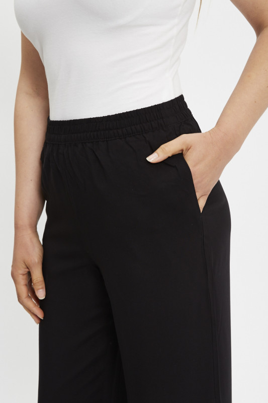 Pantalon large Staro noir JDY