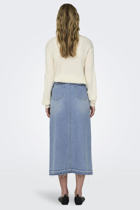 Jupe en jeans Bella light indigo JDY
