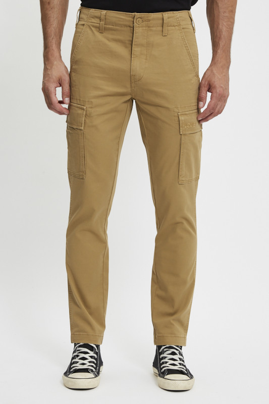 Pantalon xx cargo slim camel homme