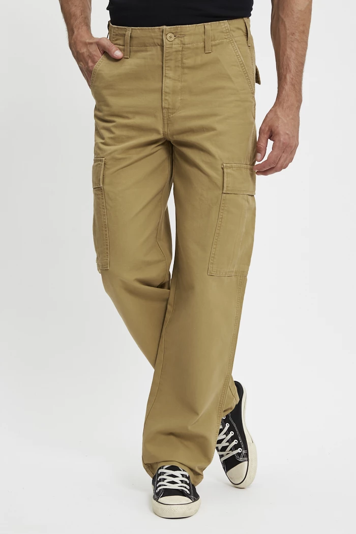 Pantalon Cargo Couleur Camel Taille L/XL (40-44) - Neuf Avec étiquette, Marque Boutique Indépendante