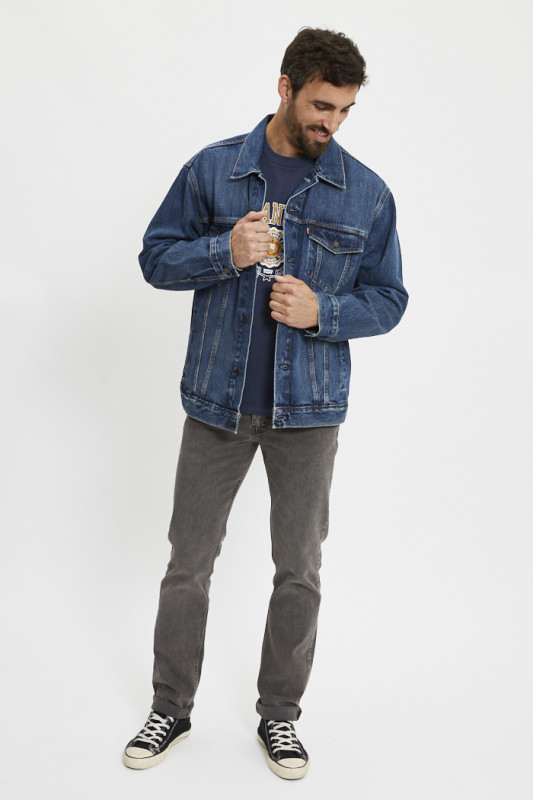 veste trucker relaxed fit medium indigo levi's