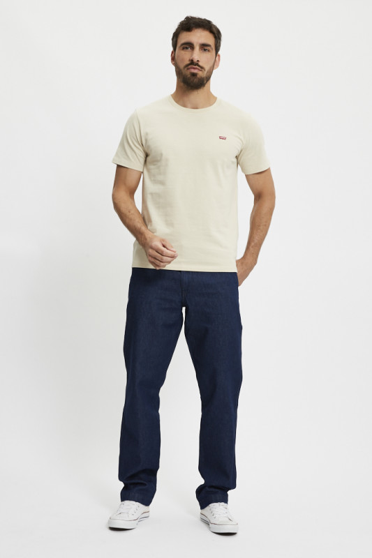 T-shirt ss original jersey de coton beige