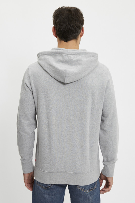 hoodie standard graphic gris 100% coton