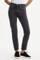 Jeans 501 skinny noir denim délavé