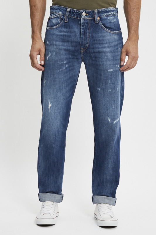 Jeans 700/20 regular vintage destroy homme