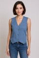 Gilet sans manches medium blue