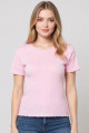 Top Salsa rose 100% coton