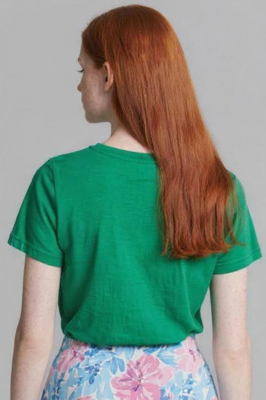 T-shirt Rex vert 100% coton