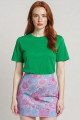 T-shirt Rex vert 100% coton