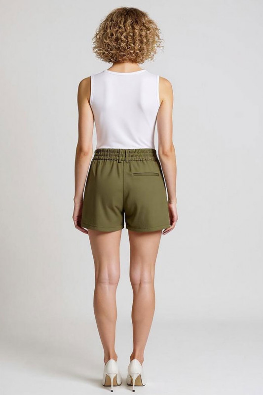 Short court New Pretty kaki