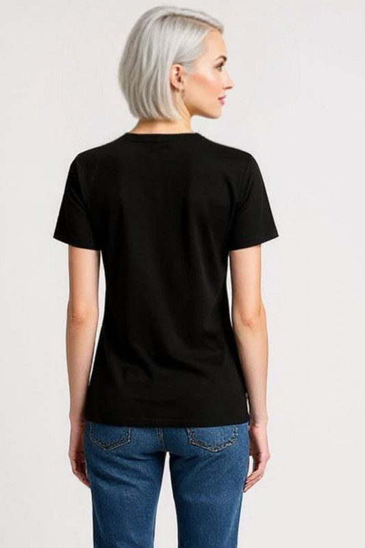 T-shirt Michigan Life silver noir