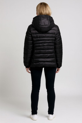 Doudoune matelassée Talire noir avec capuche