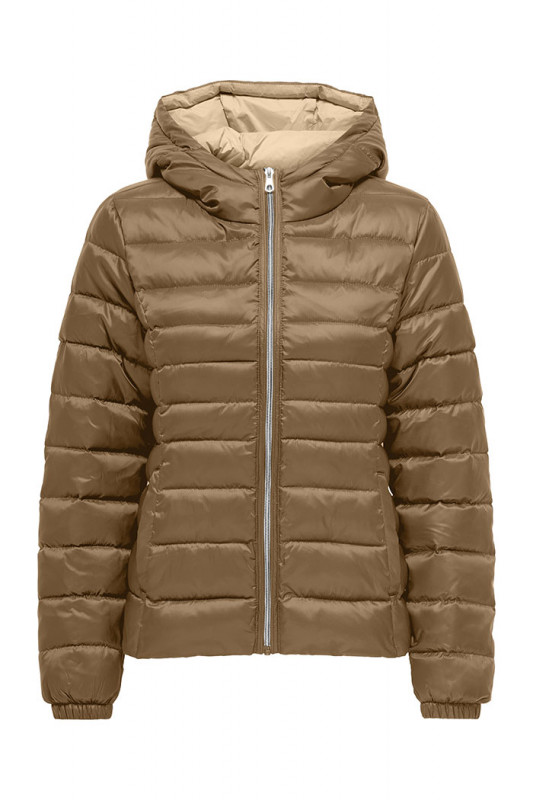 Doudoune matelassée Talire coconut avec capuche femme only